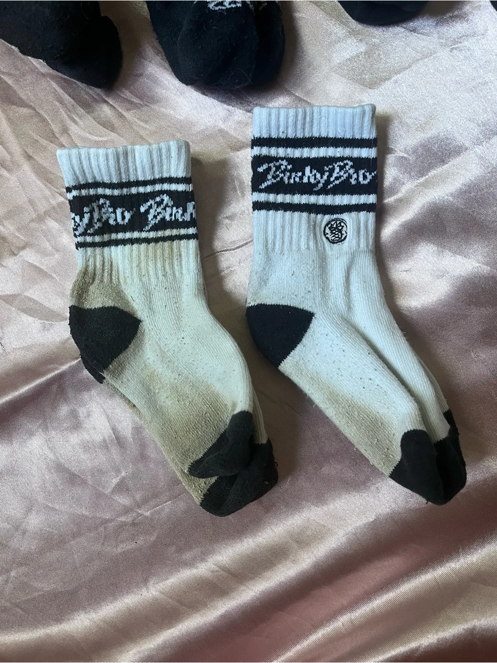 6 Pair of Binky Bro Toddler Socks Fair condition